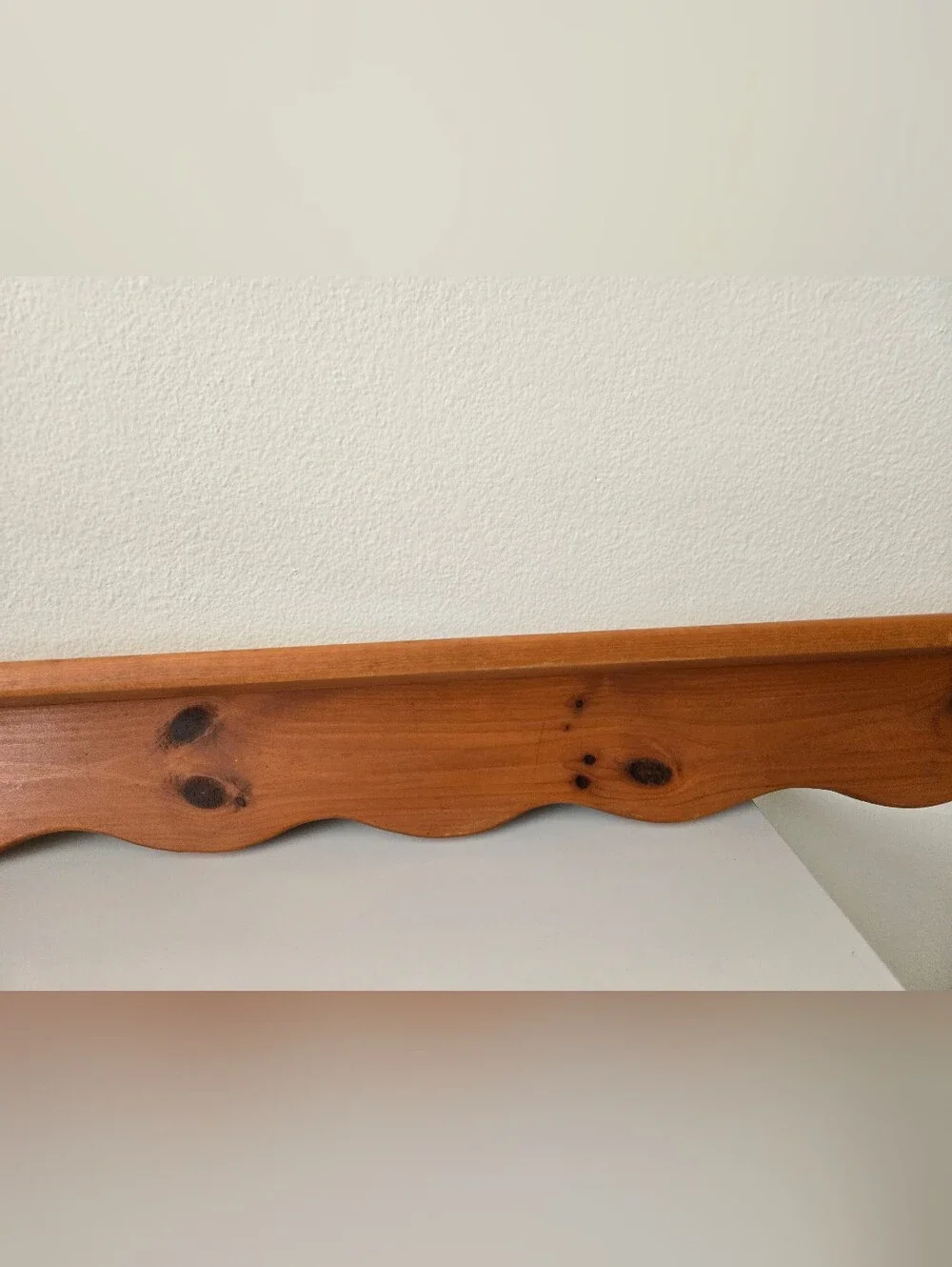 wooden wall shelf